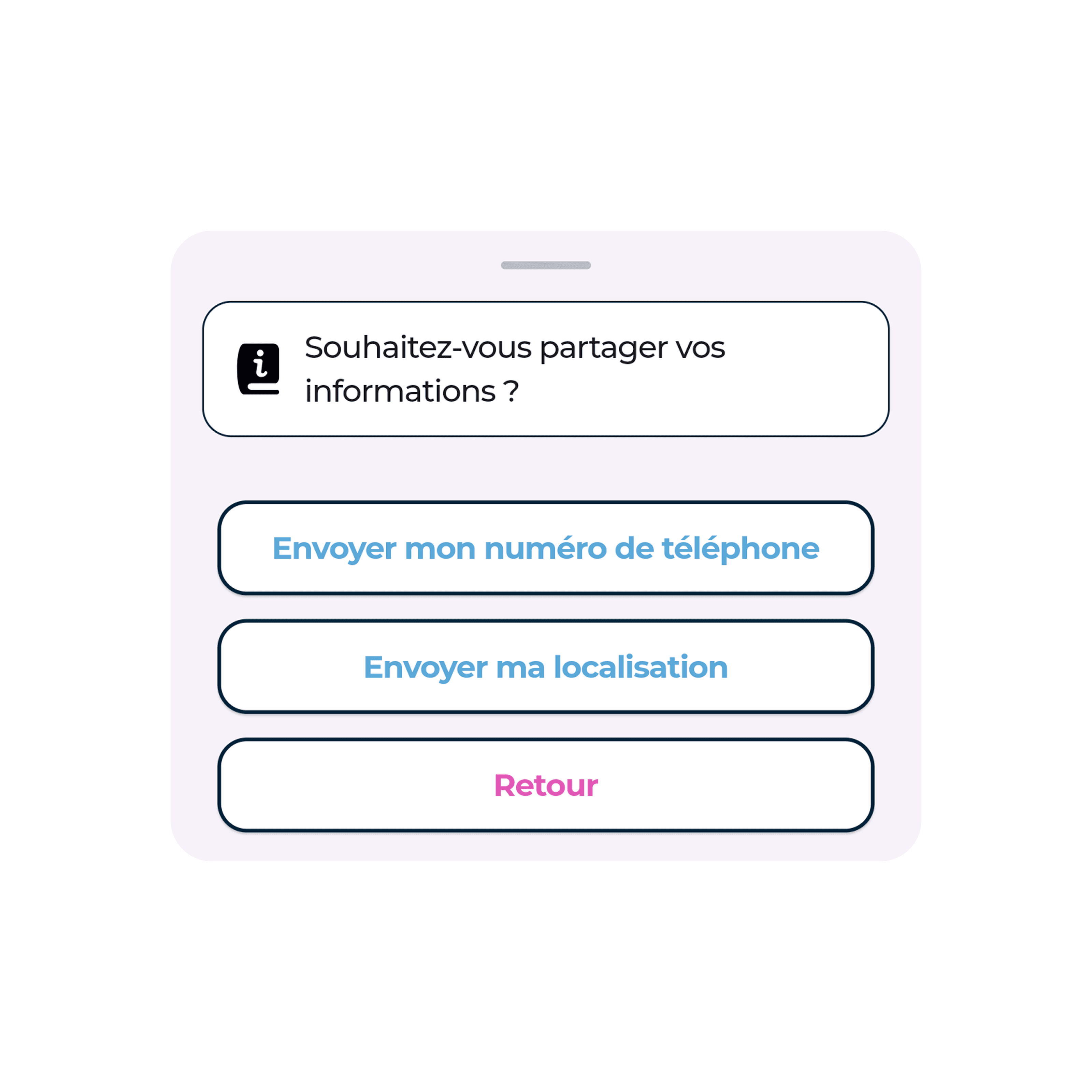 Messagerie intégrée