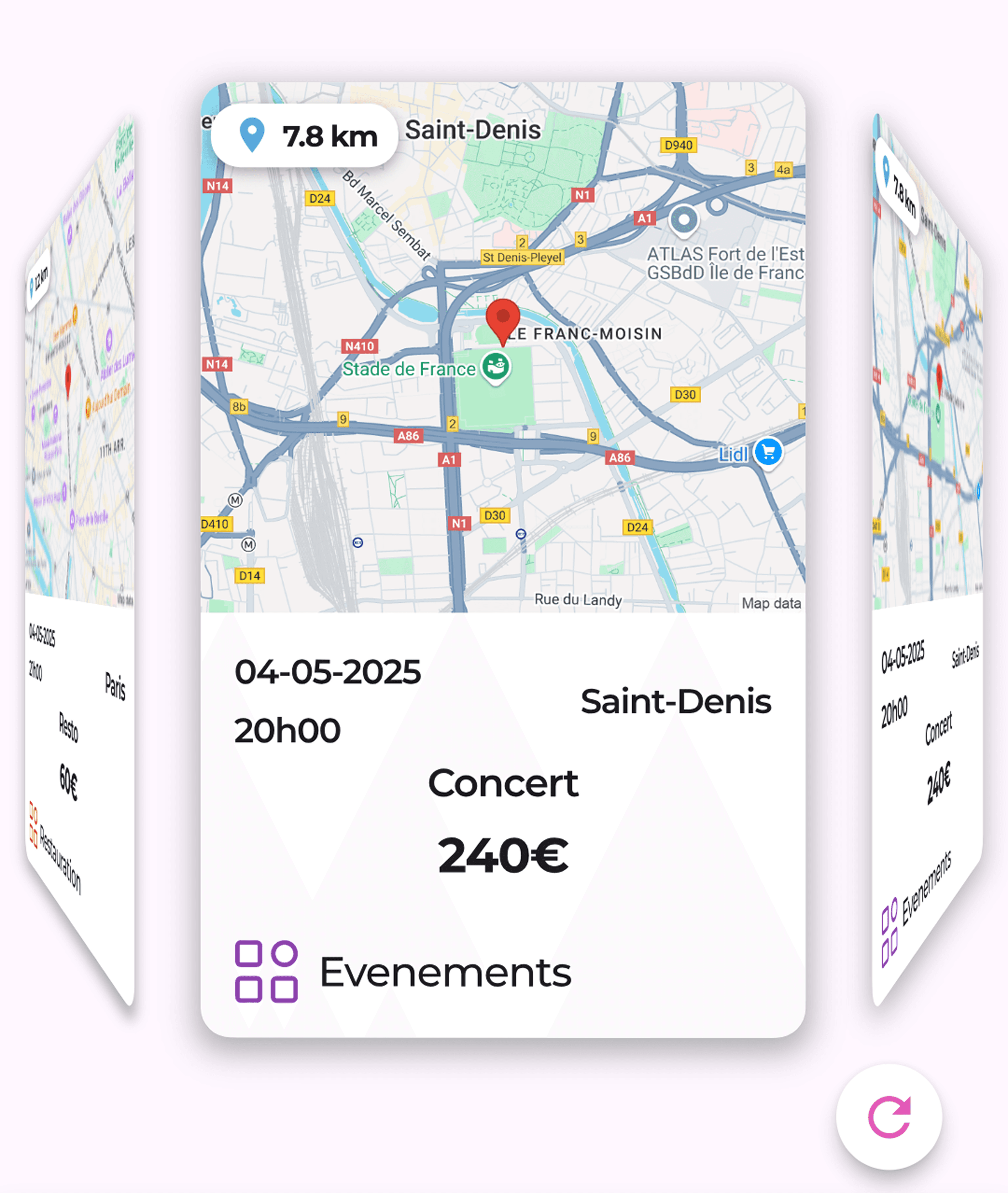 LineUp App - Mode Liner